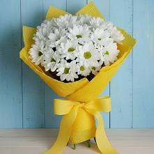 Букет цветов из:  Хризантемы #REPLACE_PRED# Баклановской Ростовской области