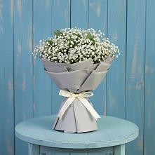 Букет цветов из:  Гипсофила в Баклановской Ростовской области