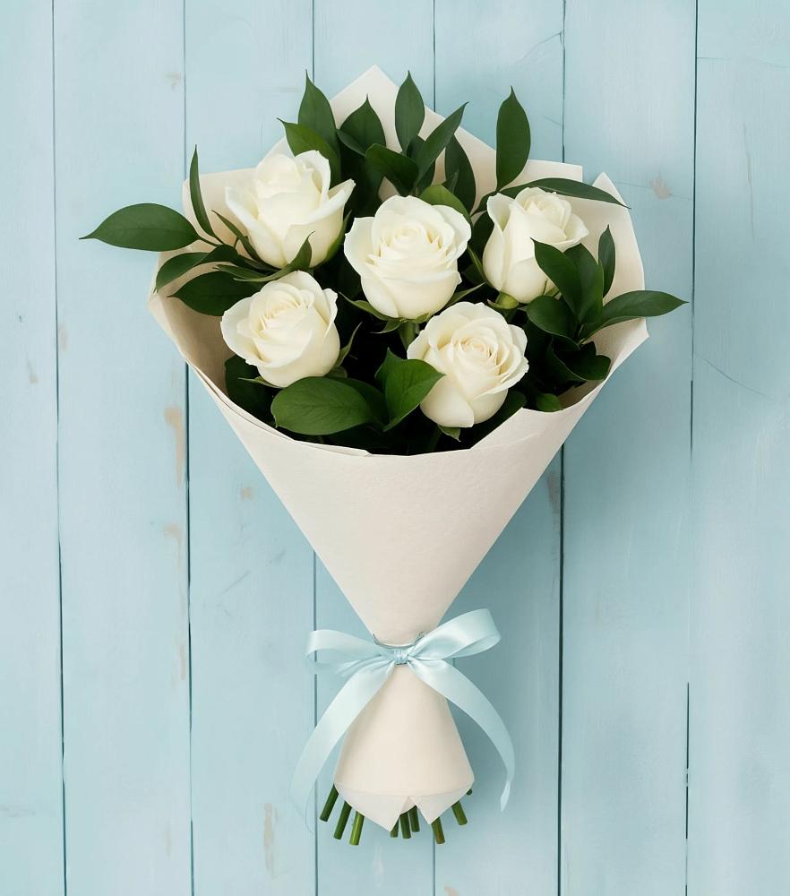 Букет цветов из: Розы в Баклановской Ростовской области