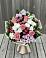Букет цветов из: Альстромерии, Гвоздики, Розы и Хризантемы в Баклановской Ростовской области