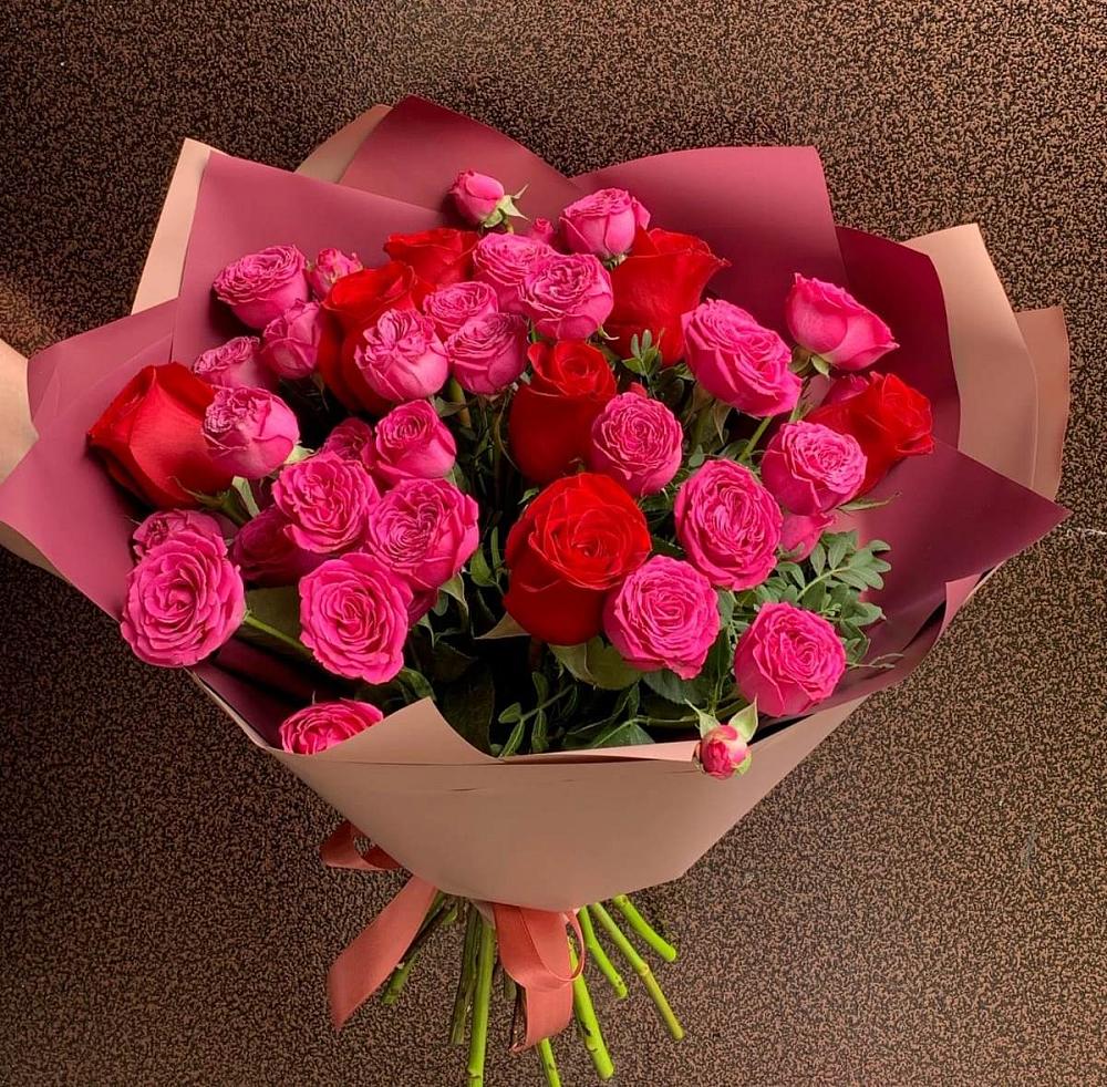 Букет В объятьях нежности в Баклановской Ростовской области