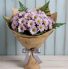 Букет цветов из:  Хризантемы в Баклановской Ростовской области