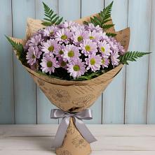 Букет цветов из:  Хризантемы в Баклановской Ростовской области