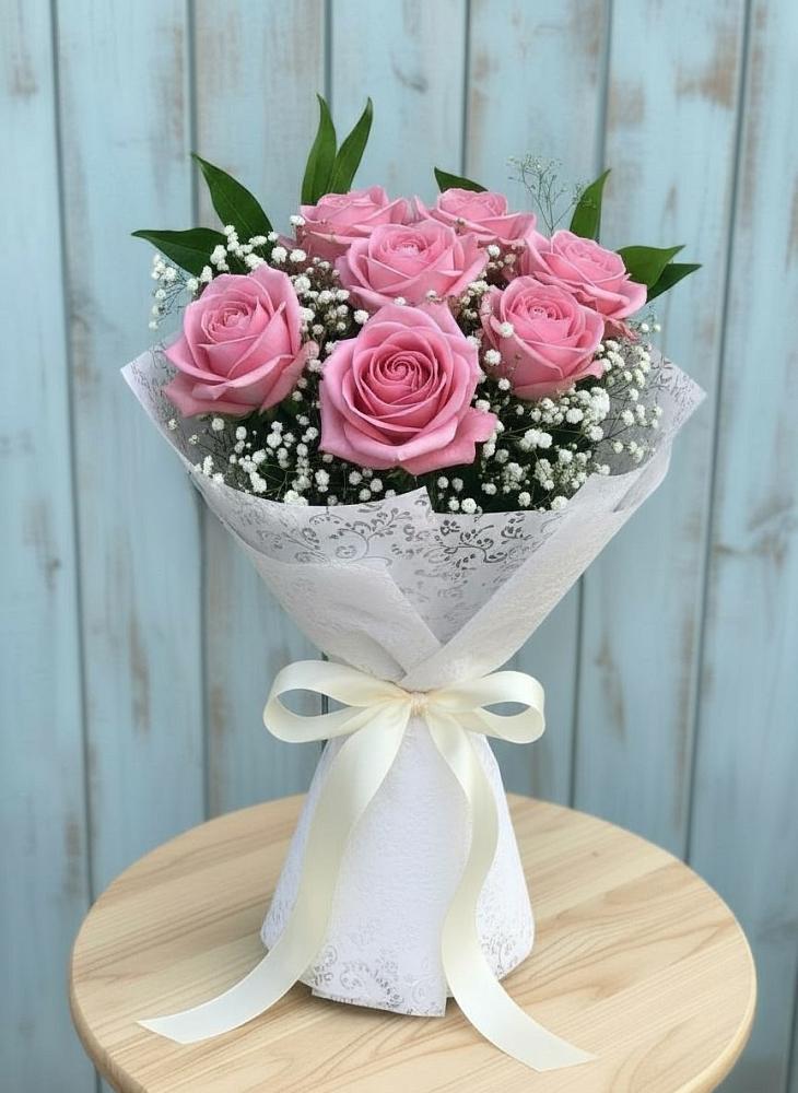 Букет цветов из: Розы в Баклановской Ростовской области