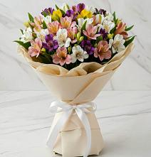 Букет цветов из:  Альстромерии в Баклановской Ростовской области