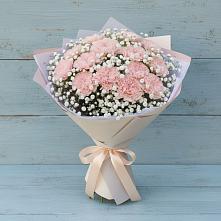Букет цветов из:  Гвоздики в Баклановской Ростовской области