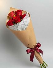 Букет цветов из:  Розы в Баклановской Ростовской области