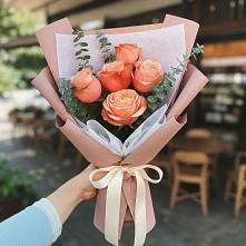 Букет цветов из:  Розы #REPLACE_PRED# Баклановской Ростовской области