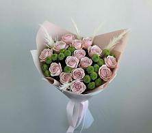 Букет цветов из:  Розы и Хризантемы в Баклановской Ростовской области
