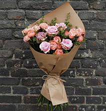 Букет цветов из:  Розы в Баклановской Ростовской области