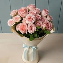 Букет Розовый шарм в Баклановской Ростовской области