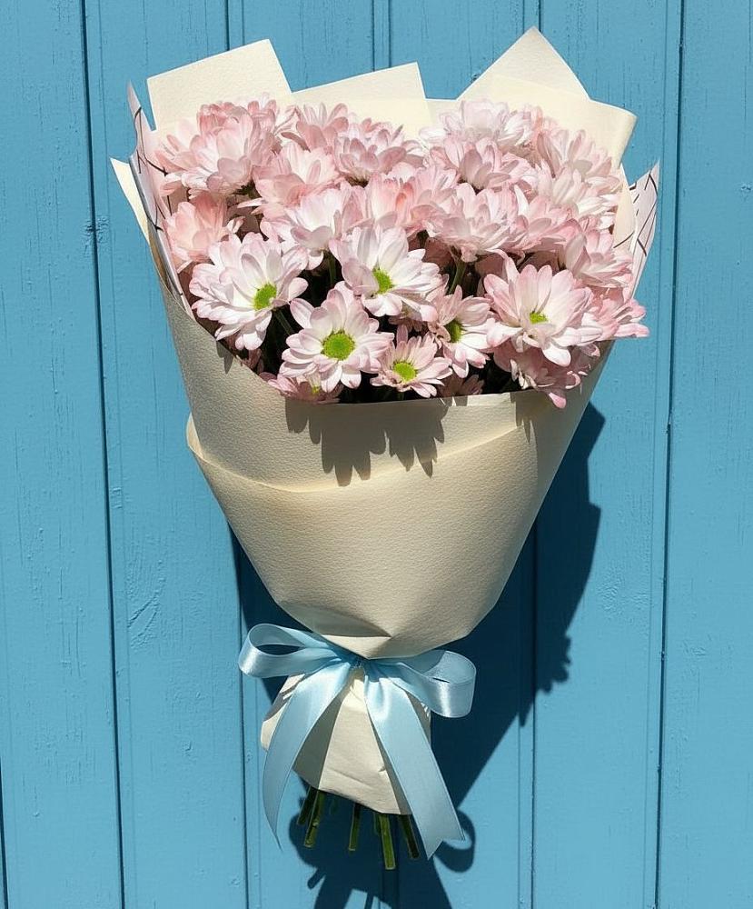 Букет цветов из: Хризантемы в Баклановской Ростовской области