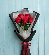 Букет цветов из:  Розы в Баклановской Ростовской области