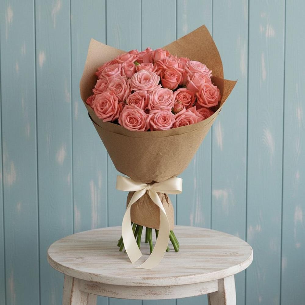 Букет цветов из: Розы в Баклановской Ростовской области