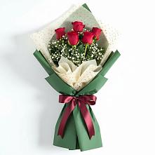 Букет цветов из:  Розы в Баклановской Ростовской области