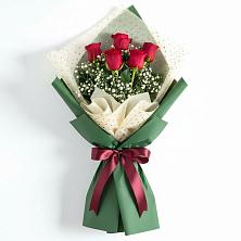 Букет цветов из:  Розы в Баклановской Ростовской области