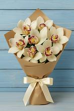 Букет цветов из:  Орхидеи и Розы в Баклановской Ростовской области