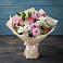 Букет цветов из: Хризантемы, Альстромерии и Розы в Баклановской Ростовской области